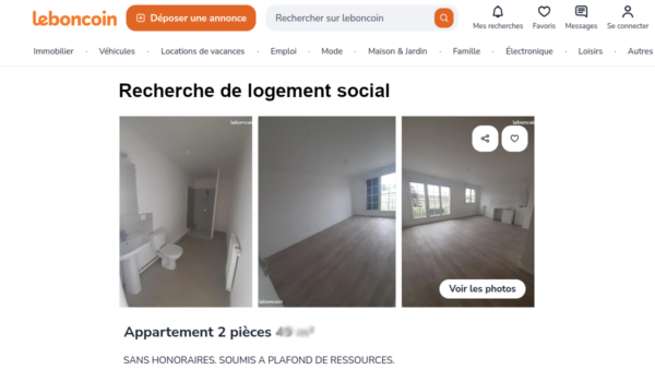 Le Bon Coin Logement Social - Location Appartement Et Maison