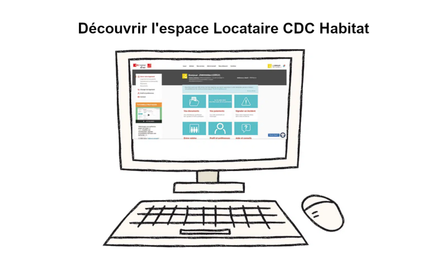 espace locataire cdc habitat