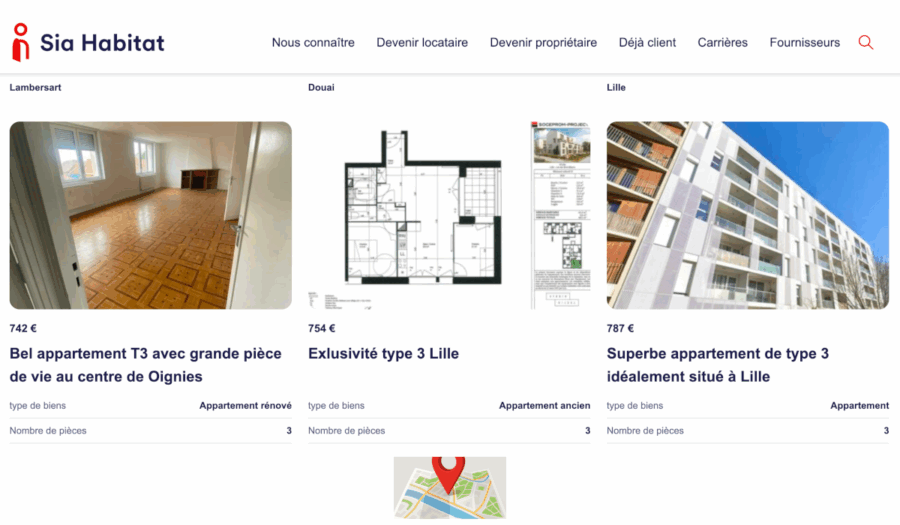 sia habitat logement disponible