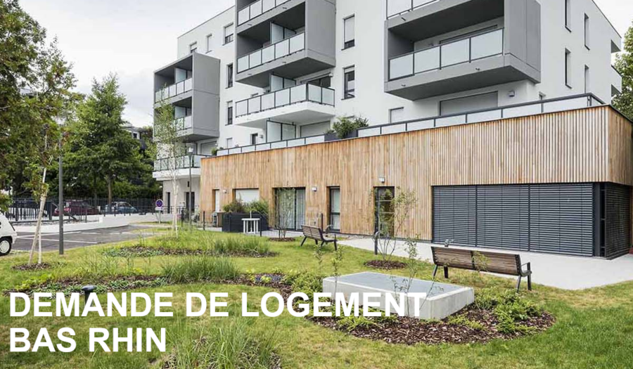 Demande de logement IMMOBILIERE DU BAS RHIN